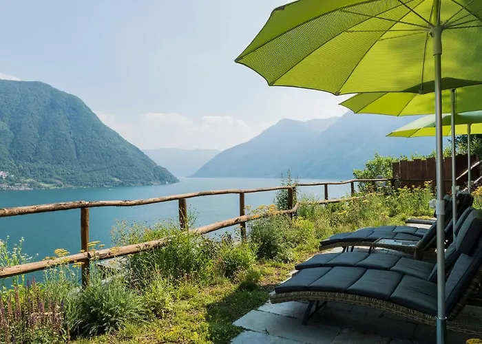 Ca' De Sass Near Argegno Вилла