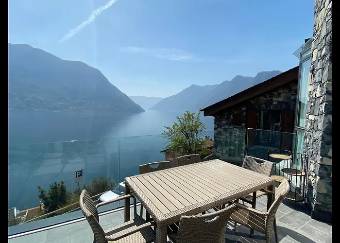 Ca' De Sass Near Argegno Вилла *